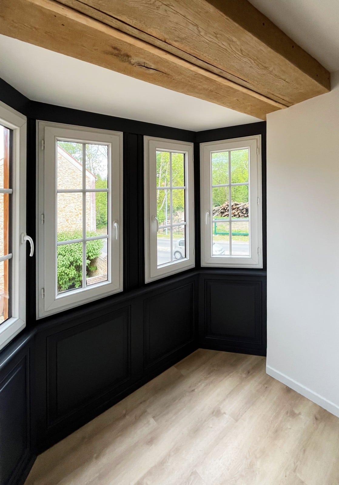 Etage rénové par Evidence pour maison Thoiry