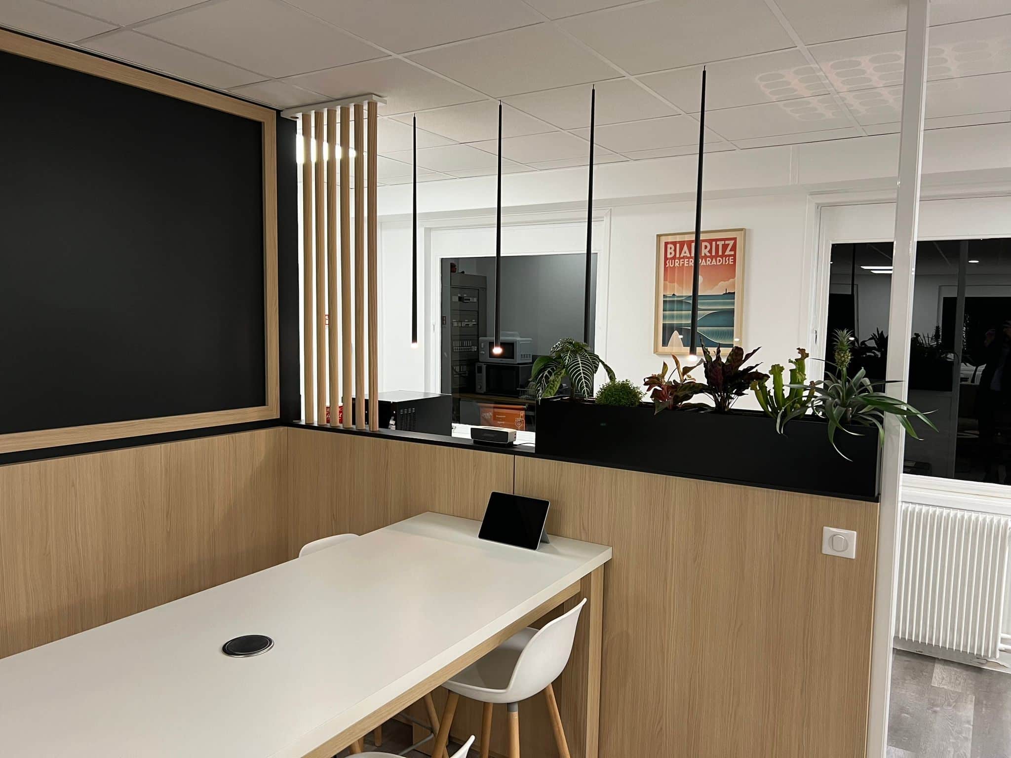 Agencement menuisé et décoration par Evidence pour GreenWorks